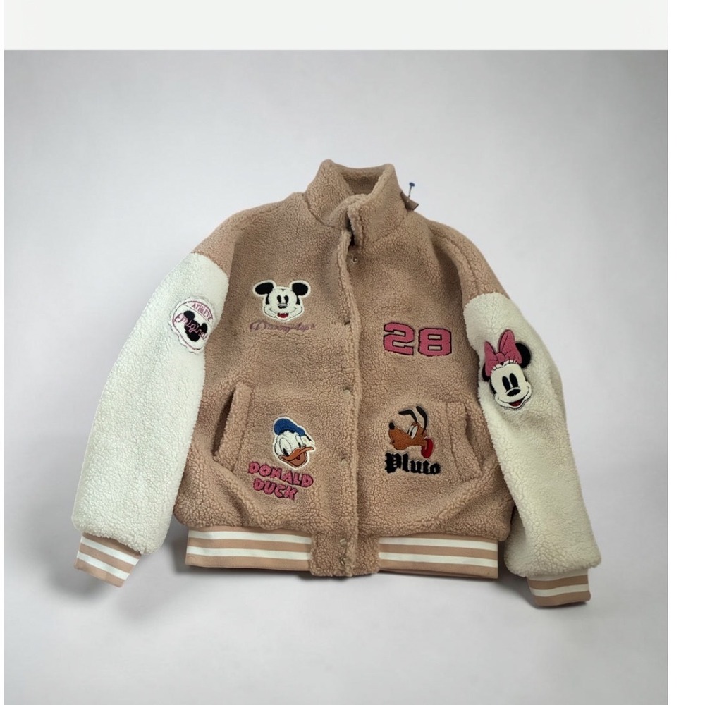 Disney x Forever 21 Sherpa Bomber Jacket